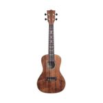 Kala Brand Music Co. All Solid Acacia, 4-String Ukulele, Natural, Concert (KA-SA-C)