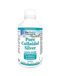 Colloidal Silver Liquid. Highly Bioavailable Pure Solution.10 ppm, 600 ml. No Additives.