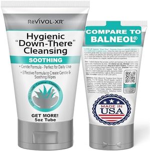 REVIVOL-XR Hygienic Cleansing Lotion, Gentle Relief + Soothing Aloe & Witch Haze for Discomfort of Down-There Sensitive Areas, Makes 300+ Wet Wipes from Toilet