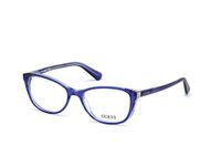 Guess Unisex's GU2589 092 52 Optical Frames, Blu