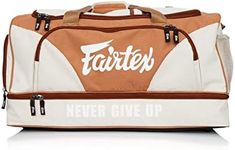 Fairtex Gym Bag Gear Equipment for Muay Thai, Boxing, Kickboxing, MMA (BAG2-Khaki)