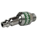 Metabo HPT Swivel Air Plug, 1/4-Inch x 1/4-Inch (115335M)