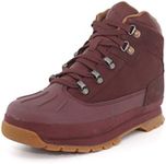 Timberland - Juniors Eurohiker Shell Wp Shoe, 4.5 M US Big Kid, Dark Port Waterbuck Nubuck