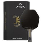 STIGA Pro Carbon Plus Cybershape Truls Edition Table Tennis Bat, 5-star, Larger optimized sweet spot, Touch Carbon Technology, ITTF-Approved STAR5 Rubbers - For offensive players