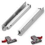 Tandem Soft Close Drawer Runners Undermount Full Extension 40kg up to 19mm Thickness 300mm