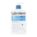 Lubriderm Daily Moisture Hydrating Body and Hand Lotion with Vitamin B5, Non-Greasy, 16 fl. oz (Pack of 6)