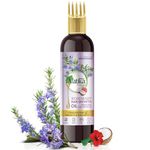 DABUR Vatika Rosemary Hair Growth Oil With Hibiscus&Coconut Oil - 200Ml | Stimulates Hair Growth And Thickness | Co-Created With Dermatologist | No Mineral Oil |Animal Test Free,200 Grams