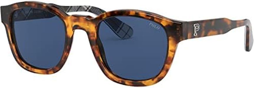 Ralph Lauren Polo 0ph4159 Lunettes de Soleil, Blonde Havana/Blue, One Size Homme