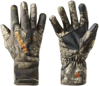 Nomad Men's Standard Harvester NXT High Pile Fleece Hunting Glove w/Shell, Realtree Timber Camo, Small-Medium