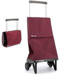 Rolser Plegamatic MF 2 Wheel Foldable Shopping Trolley - Burdeos