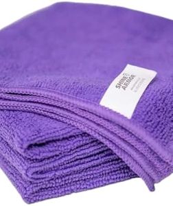 SHINE ARMOR Microfiber Towels Set - 2 Soft Cleaning Cloths for Professional Car Detailing