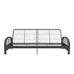 DHP Metal Futon Frame, Gunmetal Grey, Full