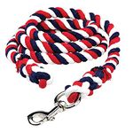 Cottage Craft Multicoloured Lead Rope - Navy/Red