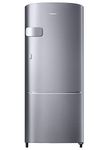 Samsung 192 L 2 Star with Inverter Single Door Refrigerator (RR20A2Y1BS8/NL, Silver, Elegant Inox, 2022 Model)