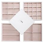 BEWISHOME Jewelry Organizer Trays S