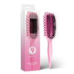 Bounce Curl Original Define Edgelift Brush (Pink)