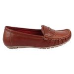 Medifeet Women's Black Double Top Loafers (Tan, Numeric_4)