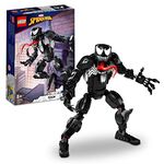 LEGO 76230 Marvel Venom Figure, Fully Articulated Super Villain Action Toy, Spider-Man Universe Collectible Set, Alien Toys for Boys and Girls