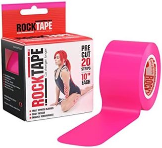 RockTape Precut 5 Centimeters X 5 Meters Pink