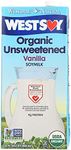 Westsoy Organic Vanilla Unsweetened Westsoy ( 12x32 OZ)