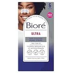 Biore Ultra Pore Strips with Glycerin,6 Count (Pack of 1),package may vary