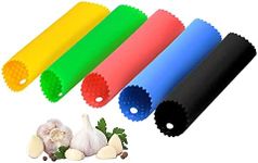 Wlevzzor Garlic Peeler, 5 Pcs Silic