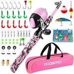 ODDSPRO Kids Fishing Pole, Portable