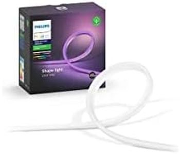 Philips Hue Outdoor Lightstrip with Bluetooth, 2 Metre Length, White