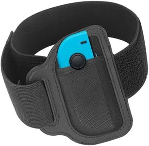 JoyHood Correa para Pierna para Controladores Switch/Switch OLED Joy-Con, Accesorios de Juego para Switch Sports Play Soccer/Ring Fit Adventure, Correas Elásticas Ajustables para Piernas Switch
