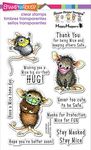 Stampendous House Mouse Masked Mice Clear Stamp Set
