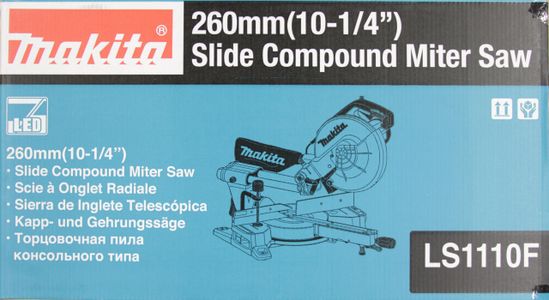 Makita 260mm Sliding Mitre Saw – Precision Wood Cutting Tool