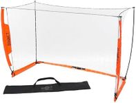 Bownet Portable Soccer Goal Net (4' x 6') Quick Setup - Durable Powder-Coated Steel Frame - Indoor Outdoor - Travel Bag Included - Practice Nets for Kids, Youth and Adults. Great Kids Soccer Goal.