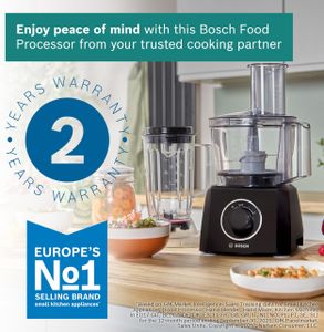 Bosch MultiTalent 3 Food Processor – Black