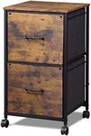 DEVAISE 2 Drawer Mobile File Cabine