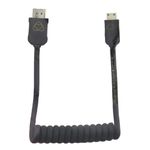 ATOMOS ATOMFLEX PRO HDMI Coiled Cable (Mini to Full 30cm) HDMI 2.0 Cable ATOM4K60C3