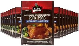 Club House, Dry Sauce/Seasoning/Marinade Mix, Pork Gravy, Gluten -Free, 24g, Case Pack 12 Count