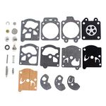 Powerful Tools Carburetor Carb Diaphragm Gasket Repair Kit Fit for Walbro K10-WAT Chainsaw WA WT Series