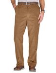 Chums | Men's | Cotton Corduroy Trouser | Stylish & Comfortable Hidden Extra Waistband Pants for Men | Fawn