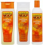 Cantu Shea Butter Shampoo + Hydrating Conditioner + Curl Activator Cream "SET" for Natural Hair