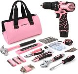 COMOWARE 12V Pink Cordless Drill Dr