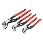 CRESCENT - Pliers Set, 8", 10", 12" T&G Strght Dipped (RTZ2SET3)