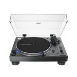 Audio-Technica AT-LP140XP-BK Direct-Drive Professional DJ Turntable, Black