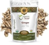 Organic Way Ginger Root Cut & Sifte