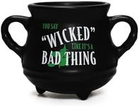 Half Moon Bay Wicked Coffee Mug | Hot Chocolate Mug & Tea Mug | Wicked The Musical Gifts & Wicked Musical Mug | Wicked Mug & Large Mugs for Hot Drinks | Wicked Merchandise | Cauldron Mug