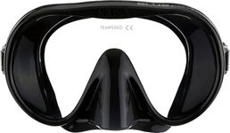 Cressi Musa Frameless Masks, Black