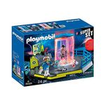 Playmobil 70009 Super Set Galaxy Police Rangers, Fun Imaginative Role-Play, PlaySets Suitable for Children Ages 4+