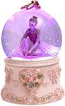 Ballet Dance Recital Gift, Dancer Snow Globe Music Box with LED Lights, Dancing Ballerina Snow Globe for Kids Girls Bedroom Decor (You are my sunshine)