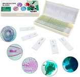 50 Prepared Microscope Slides with 