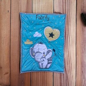 Fabrify 100% Cotton Baby Printed Mattress Godadi Rilka Bed Crib Cot Sheet (Design 4, 70x50)