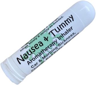 Urban ReLeaf NAUSEA & TUMMY Aromatherapy Inhaler! Relief for Car, Morning Sickness, Chemo Queasiness, Bad Belly, Migraine Quease, Medication illness!